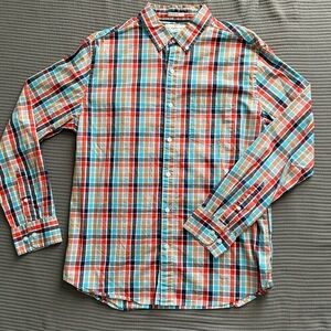 Men’s Hawker Rye, stretch, slim, long sleeve, button down, plaid